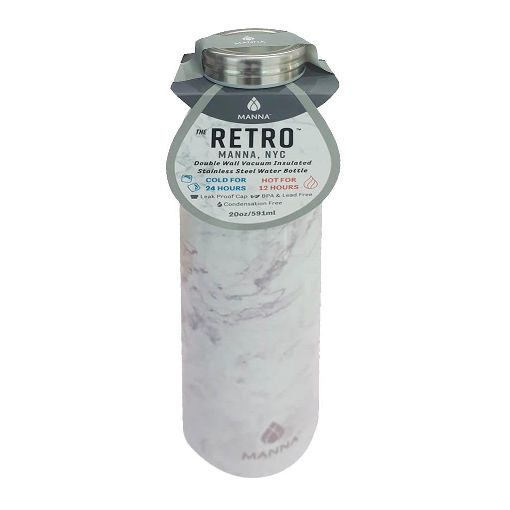 Retro Marble Assorted Bottle 20oz / 591ml