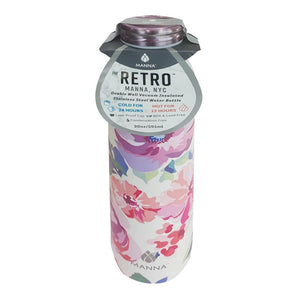 Retro Floral Bottle 20oz / 591ml