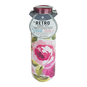 Retro Floral Bottle 20oz / 591ml