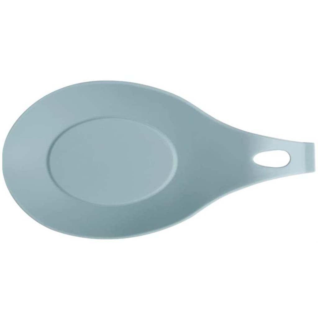 Silicone Spoon Rest Teal Blue