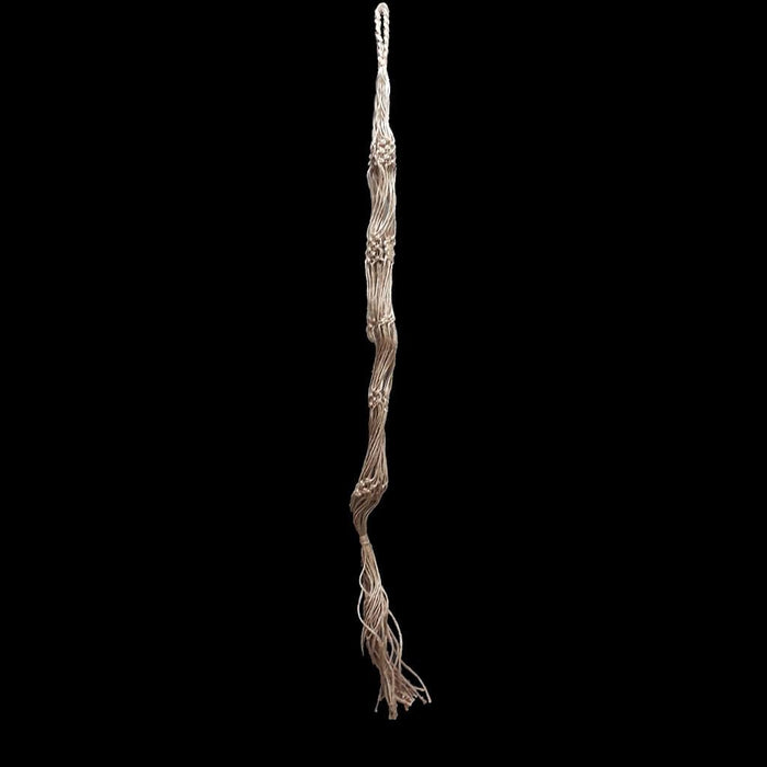 Jute Flower Pot Hanger Holder Natural 39.5in 