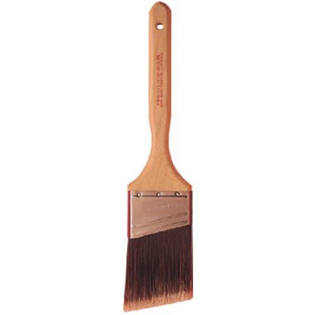 Nylon Paint Brush Dyed, 3.5in