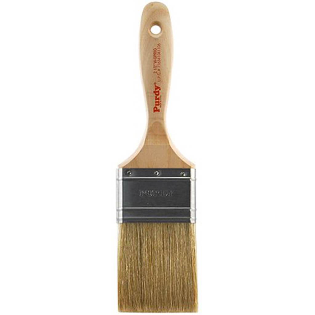 Sprig White Bristle Varnish And Enamel Brush 2.5in