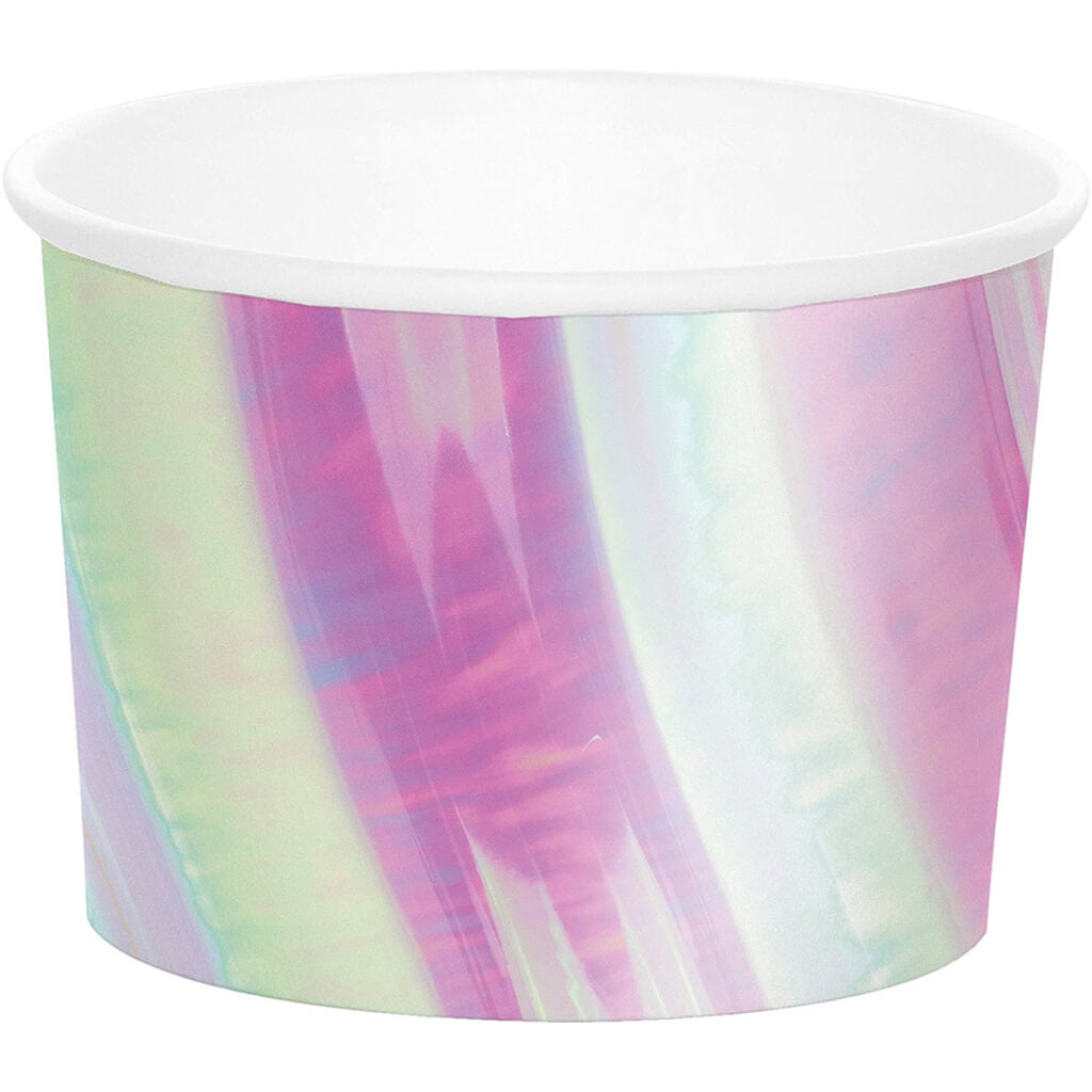 Iridescent Party Treat Cups 6ct 