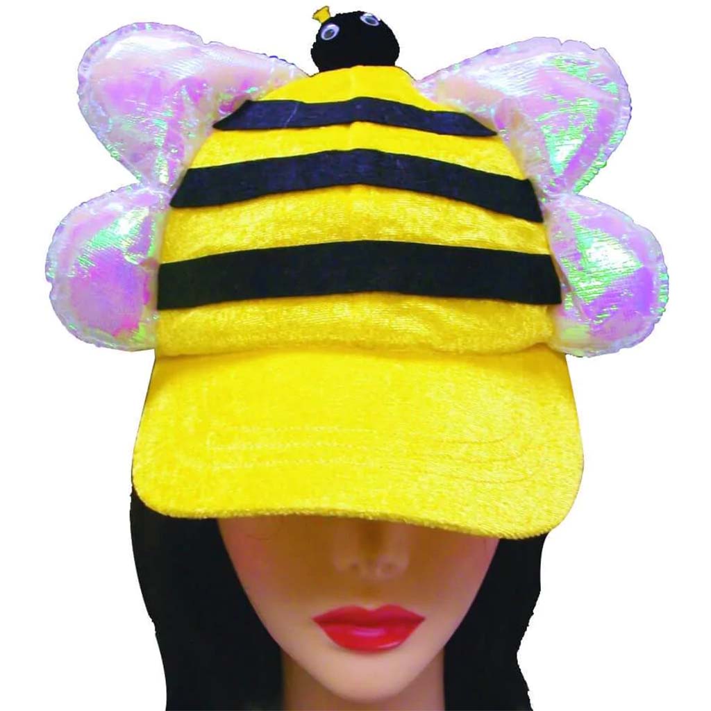 Velvet Bee Cap 