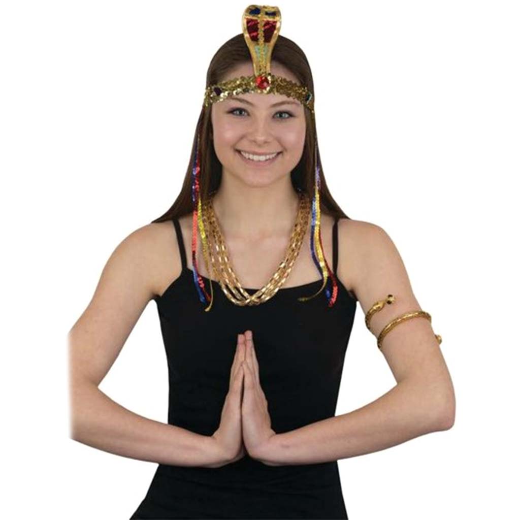 Egyptian Costume Set 3Pc 