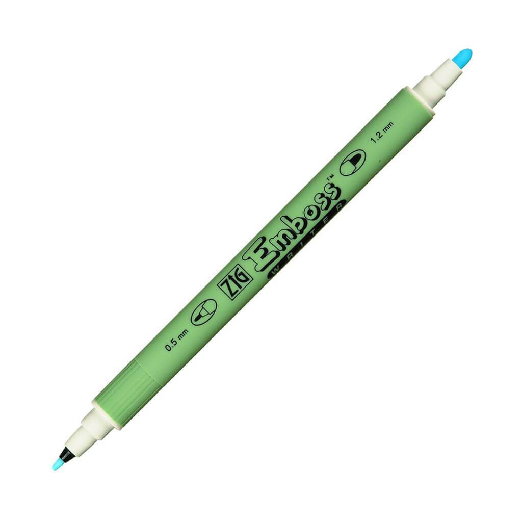 Zig Emboss Writer Twin Tip Marker - Clear 