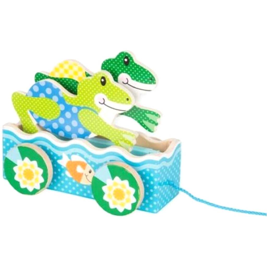 First Play Friendly Frogs Pull Toy