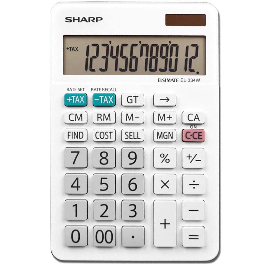 12 DIGIT LARGE DESKTOP CALCULATOR 