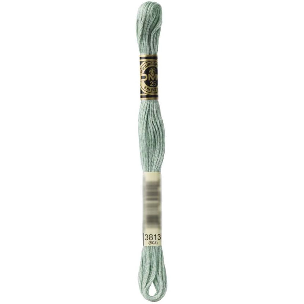 Dmc Floss Light Blue Green Green 