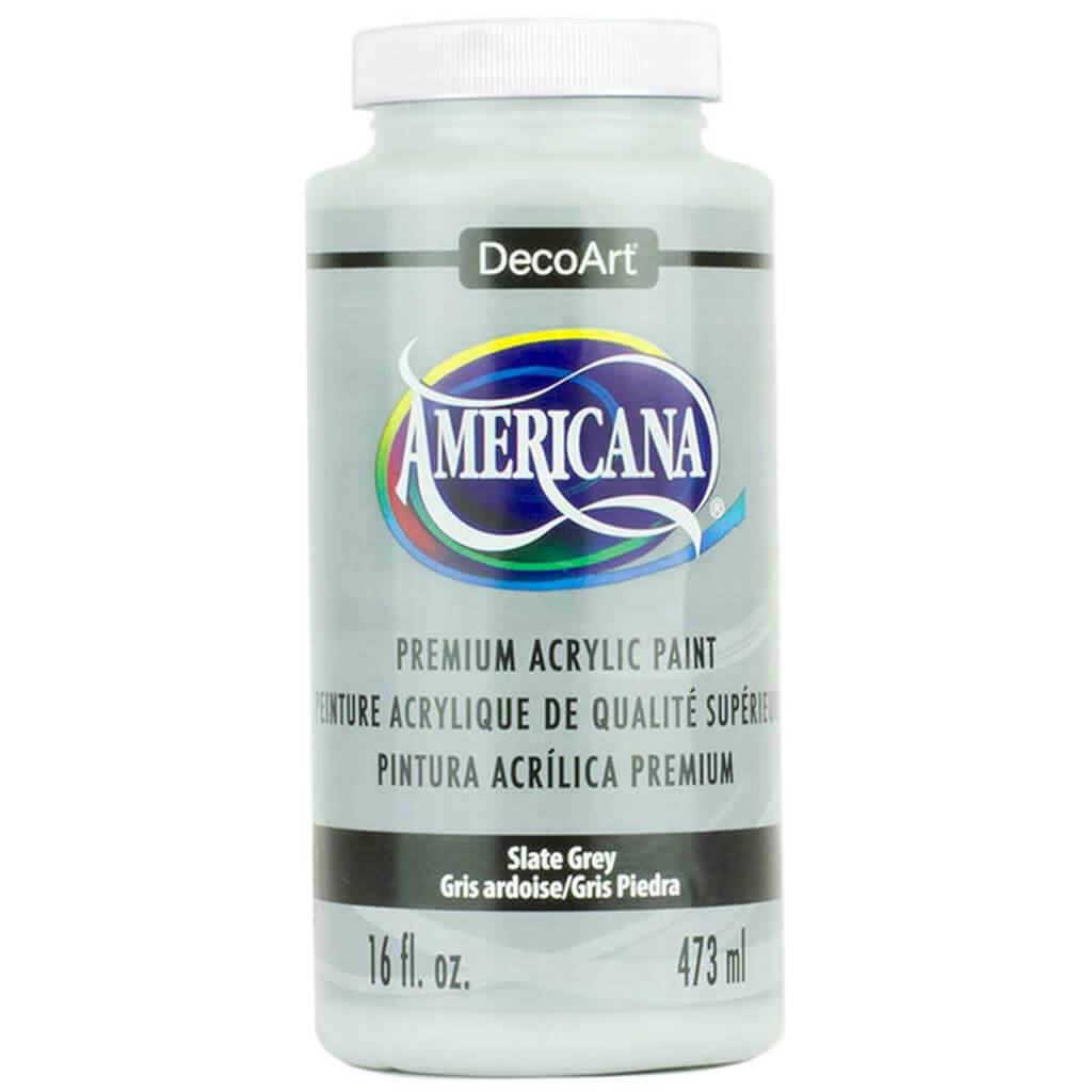 Americana Acrylic 16oz Slate Grey