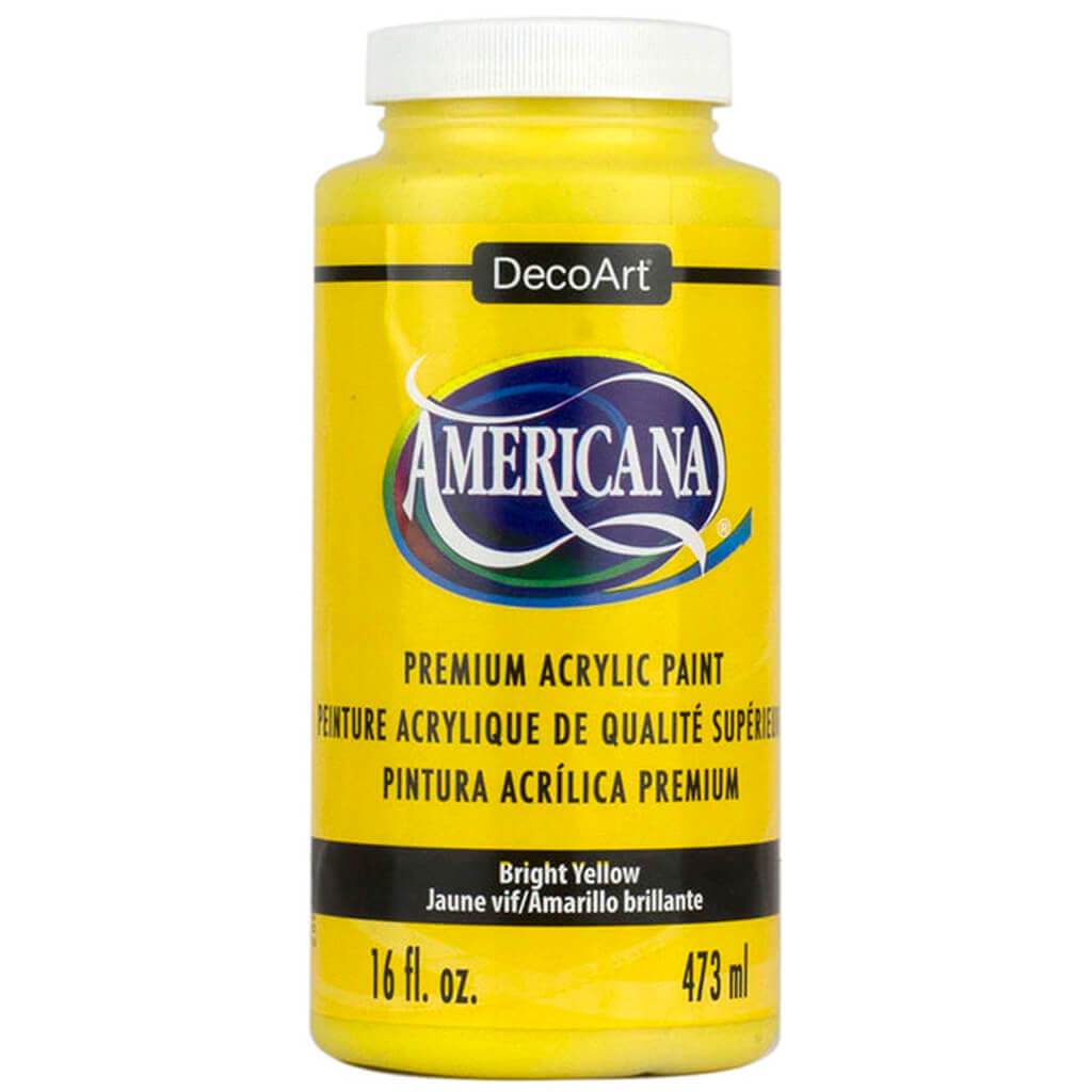 Americana Acrylic 16oz Bright Yellow