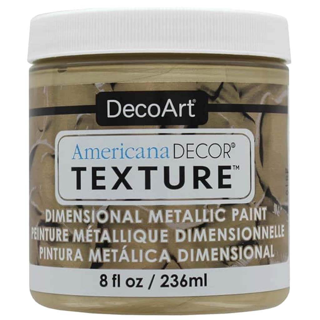 Americana Decor Texture Metallics 8oz