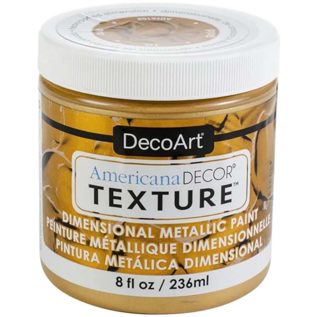 Americana Decor Texture Metallics 8oz