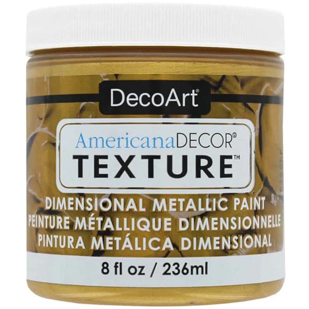 Americana Decor Texture Metallics 8oz