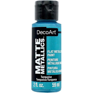 Decoart Matte Metallics Acrylic Paint 2oz