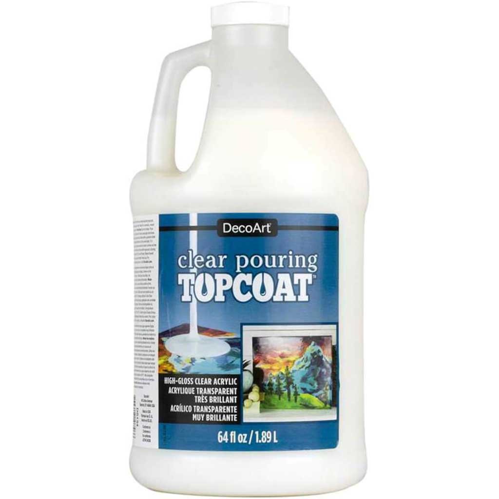 Clear Pouring Topcoat 64oz