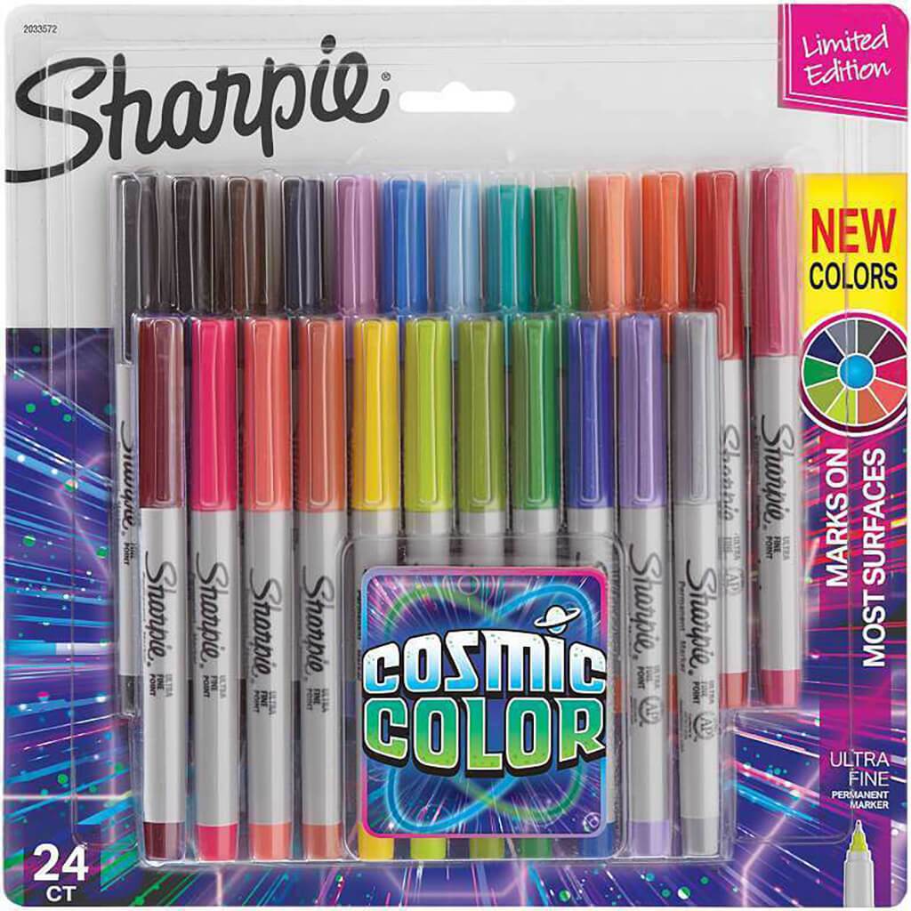 Cosmic Colors Marker Sets 24-Marker Set Ultra Fine