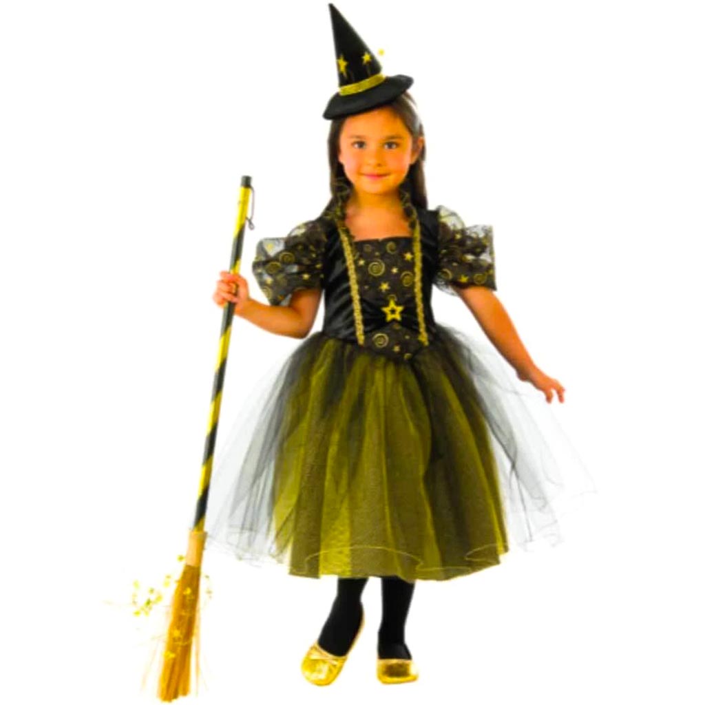 Golden Star Witch Costume