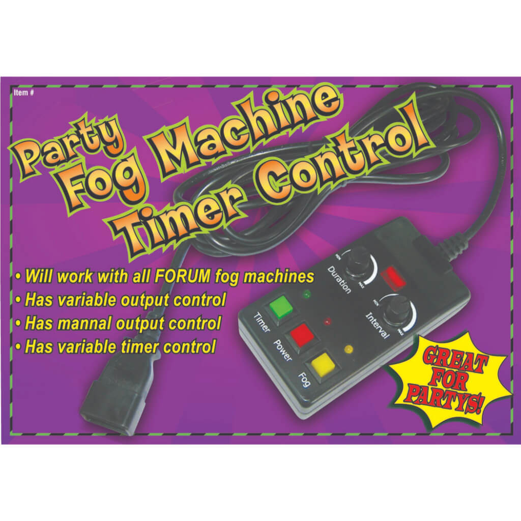 Fog Machine Timer Control