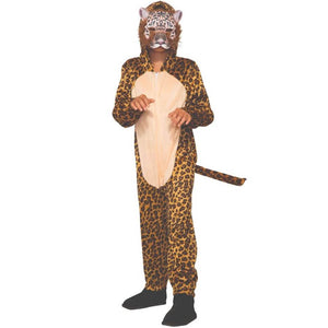 Leopard Jumpsuit & Mask Costume