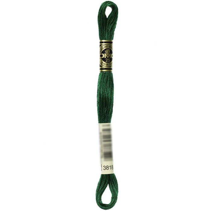 Dmc Floss Ultra Very Dark Emerald Green Green 
