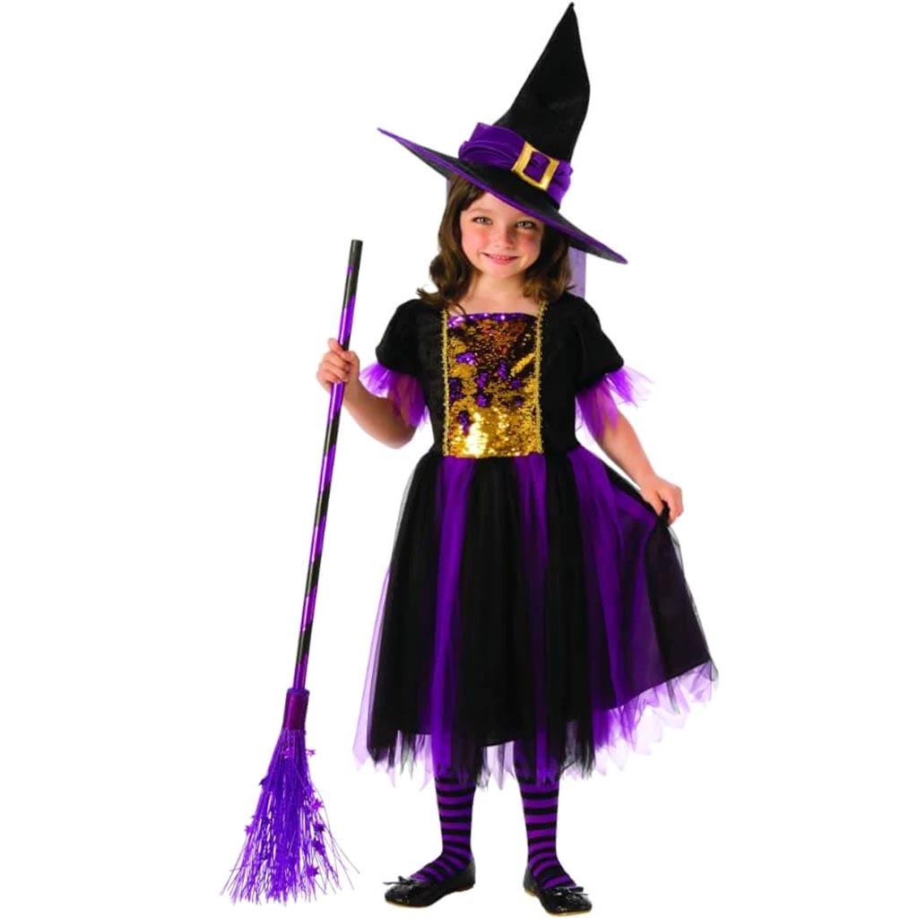 Color Magic Witch Costume