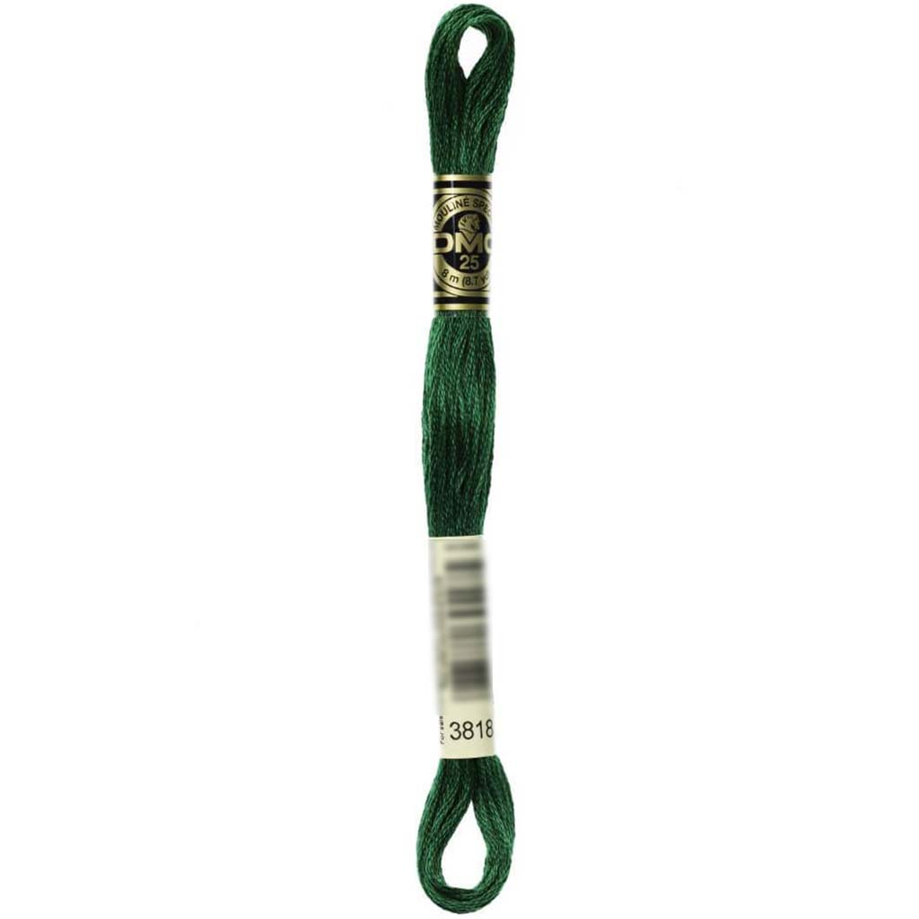 Dmc Floss Ultra Very Dark Emerald Green Green 
