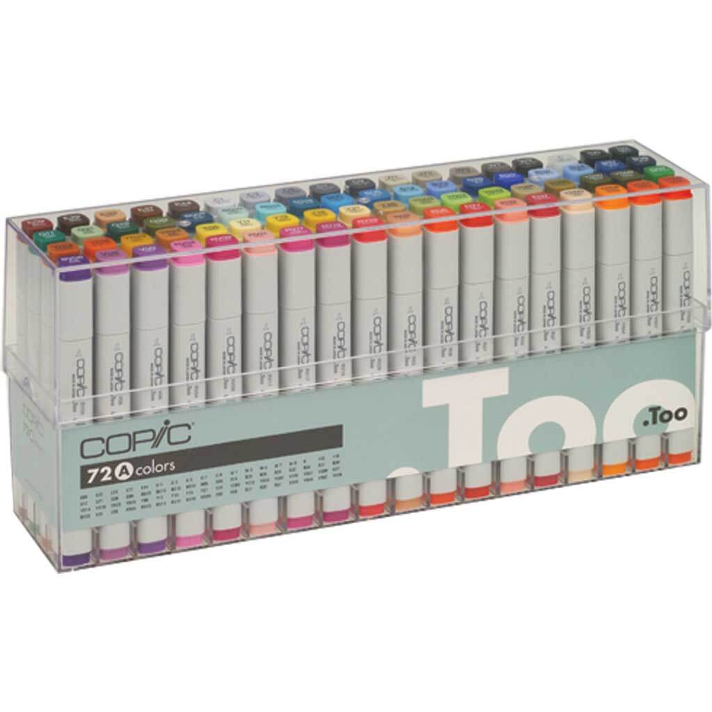 Copic Classic 72 Color Set