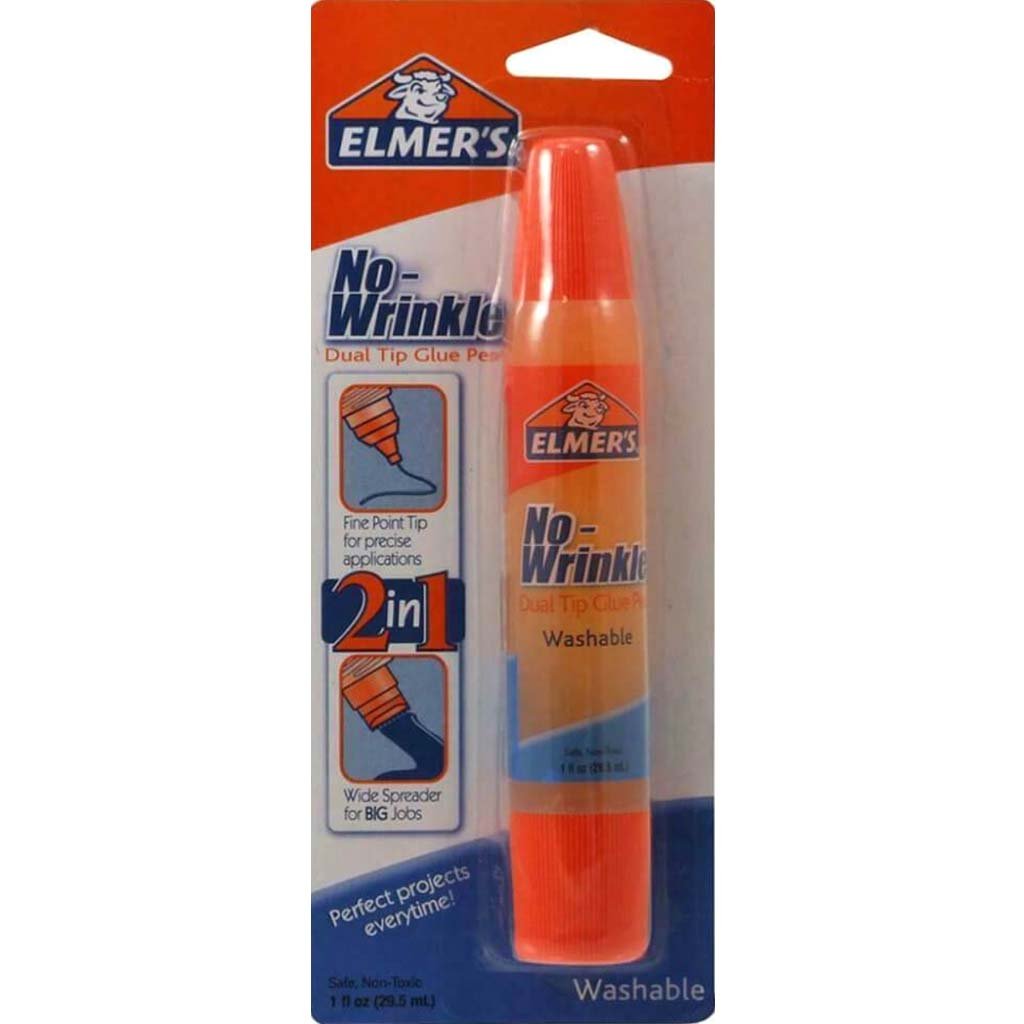 NO WRINKLE DUAL TIP GLUE PEN 1 