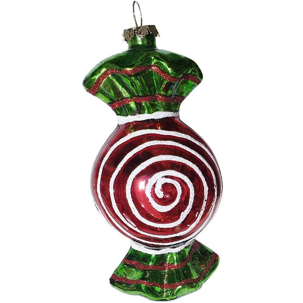 Glass Candy Ornament