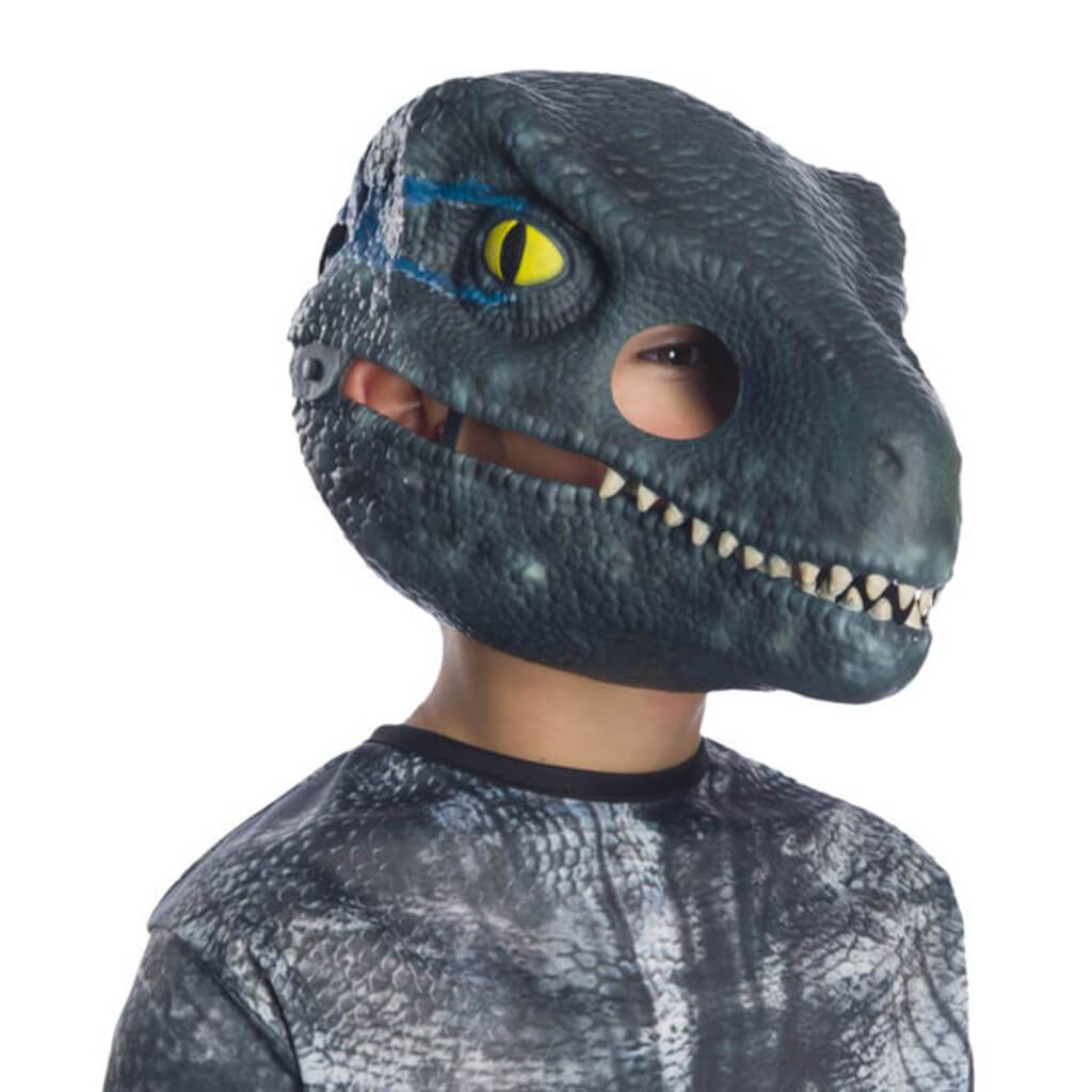 Velociraptor Blue Movable Mask