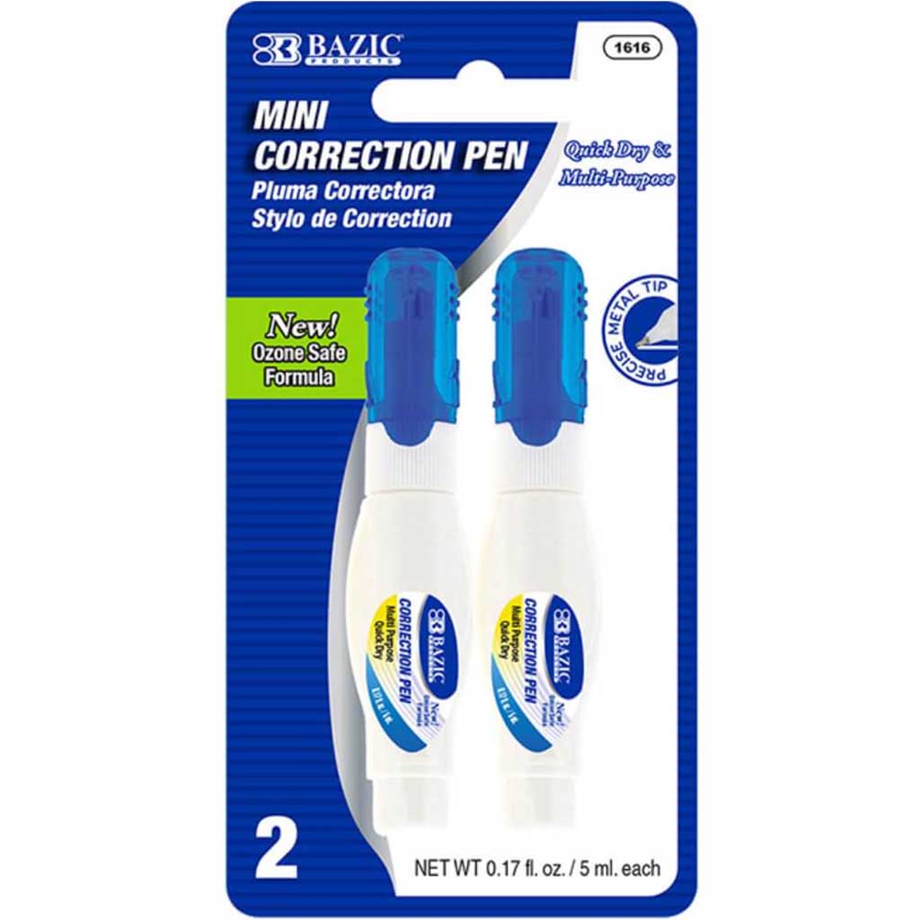 Mini Correction Pen Metal Tip 5ml 