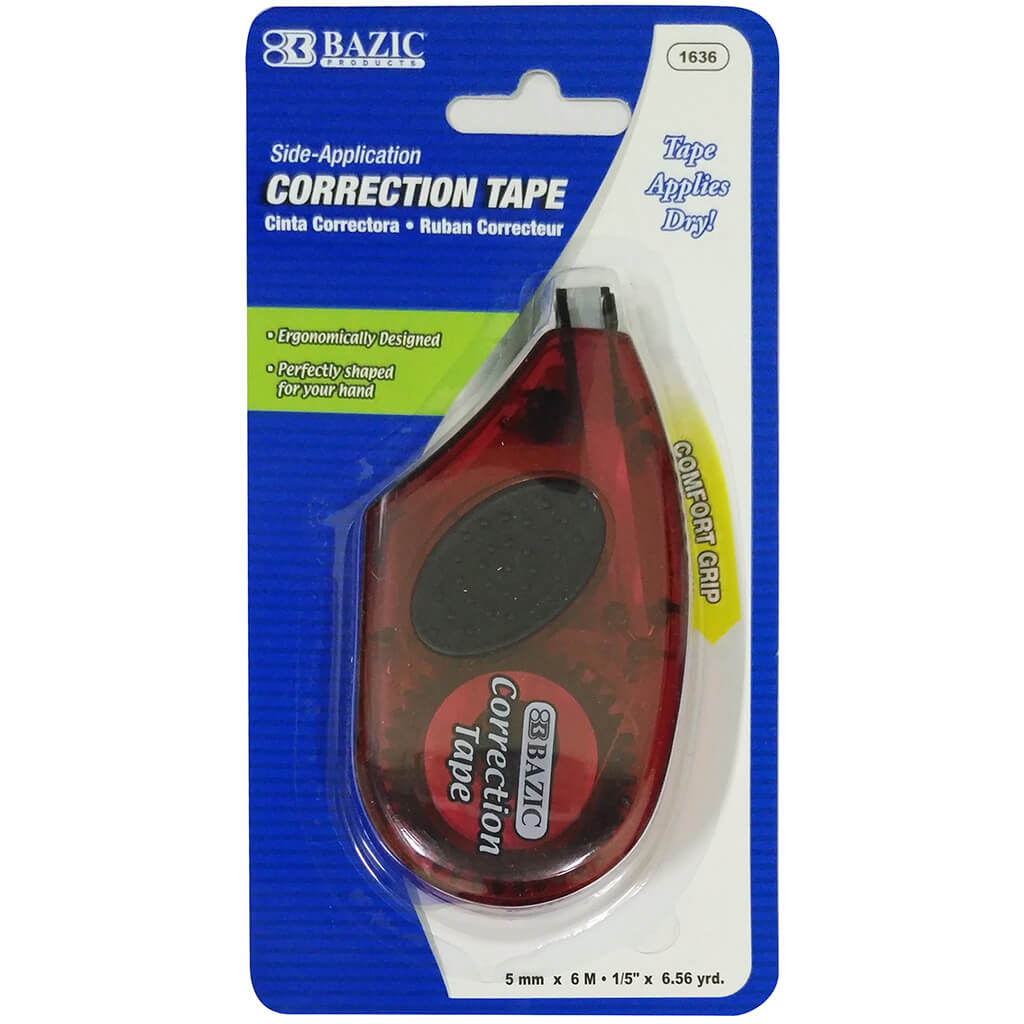 Correction Tape with Grip 5mm x 236in 