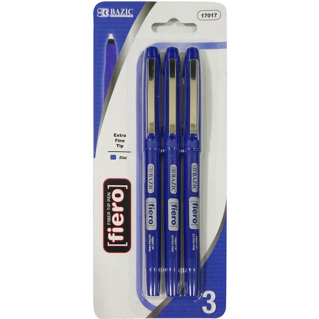 Fiber Tip Fine Liner Pen Blue 