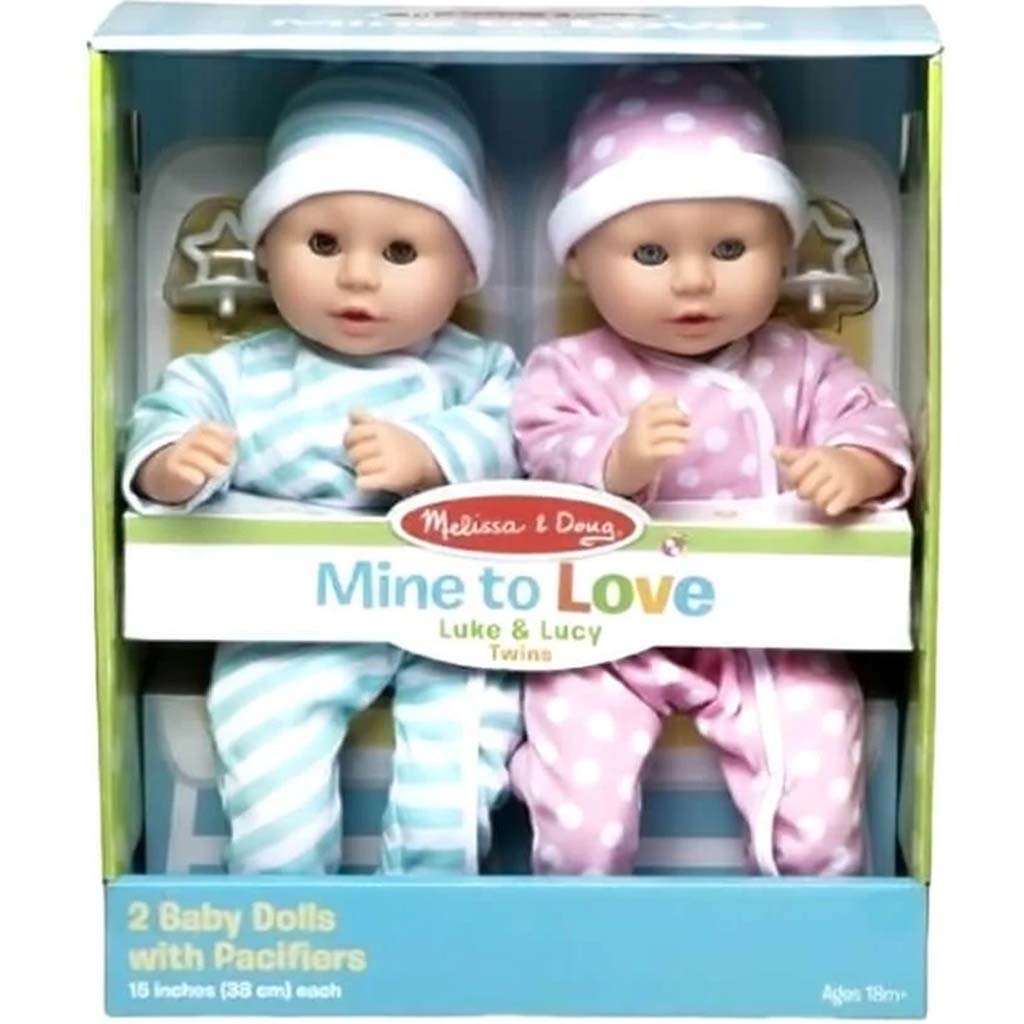 Mine to Love Twins Luke &amp; Lucy Dolls