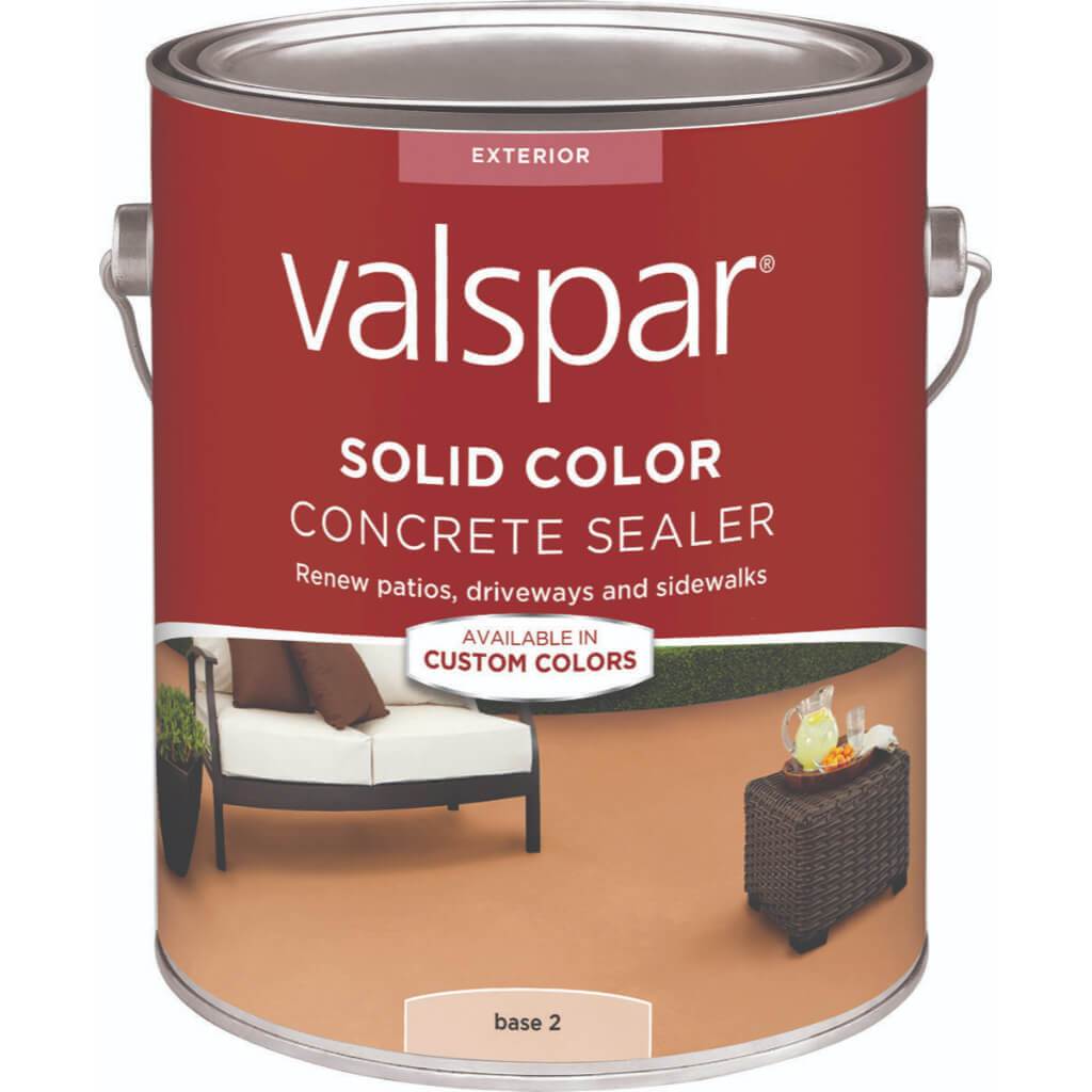 Valspar Solid Color Concrete Sealer