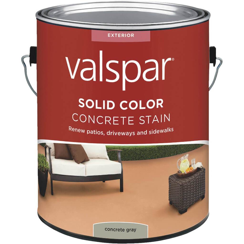 Valspar Solid Color Concrete Stain