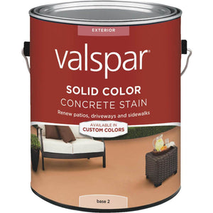 Valspar Solid Color Concrete Stain