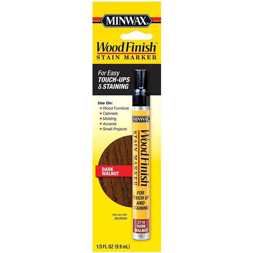 Wood Finish Stain Marker Dark Walnut
