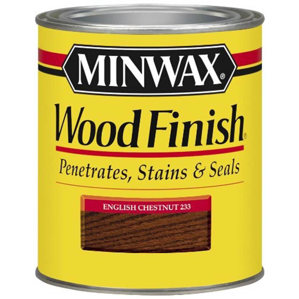 Wood Finish Oil Wood Stain 1/2pt English Chestnut