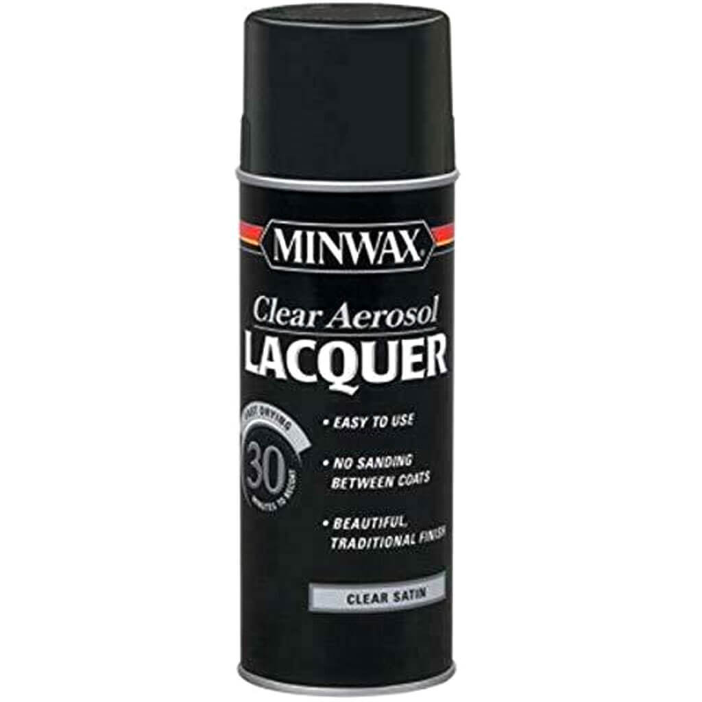 Clear Lacquer Aerosol 12oz Satin