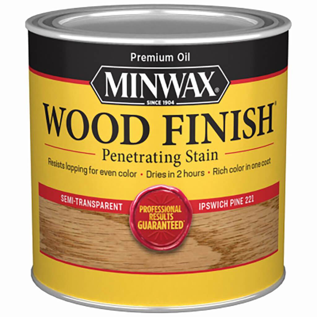 Wood Finish Oil Wood Stain 1/2pt Ipswich Pine