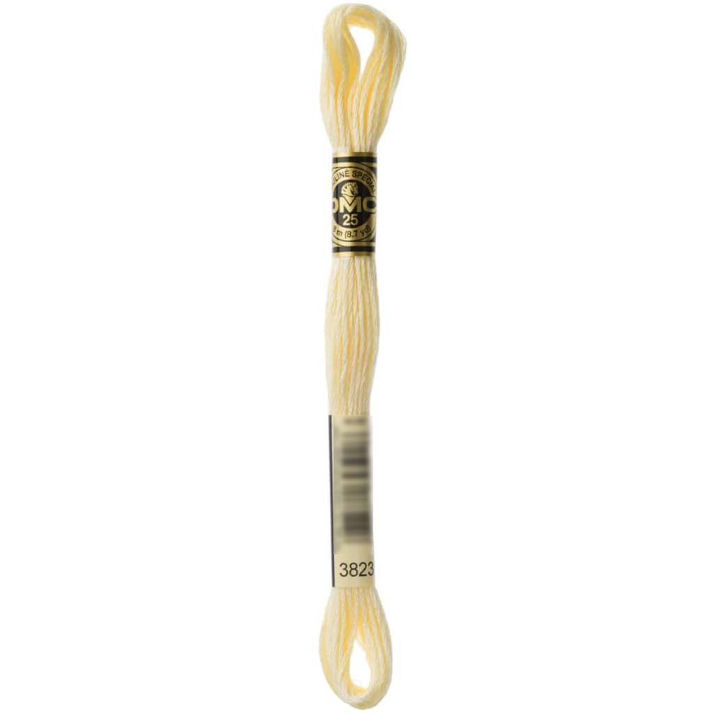 Dmc Floss Ultra Pale Yellow Yellow 