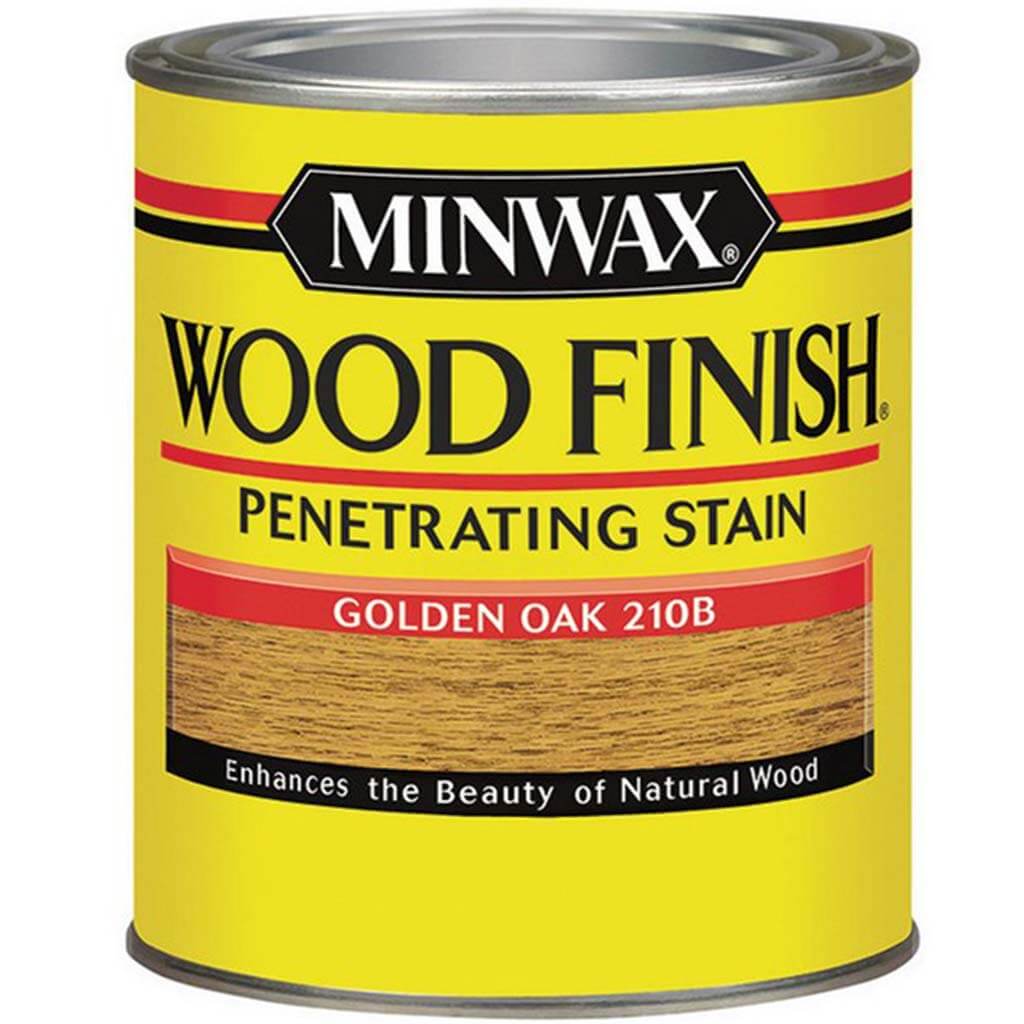 Wood Finish Penetrating Stain Quart Oil Based Golden Oak