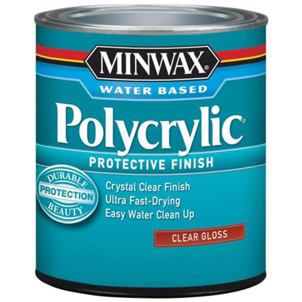 Finish Polycrylic Water Based Gloss Quart