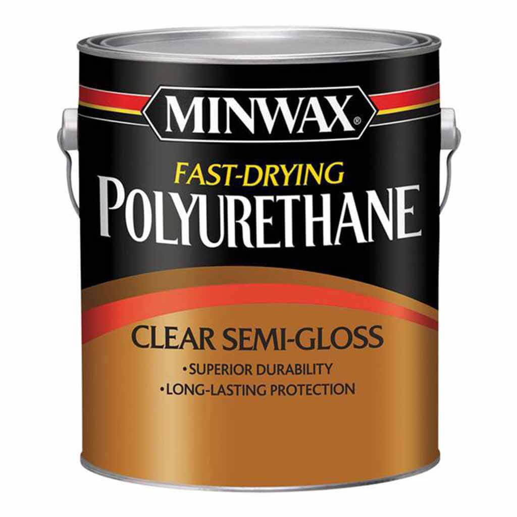 Polyurethane Semi-Gloss Liquid Clear 1 Gallon