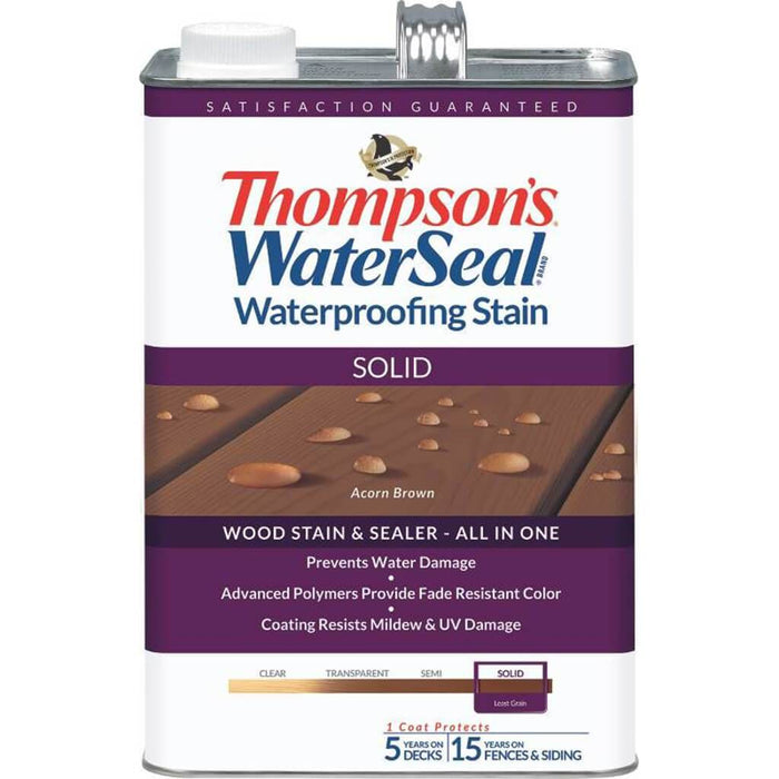 Waterproofing Stain Acorn Brown 1 Gallon