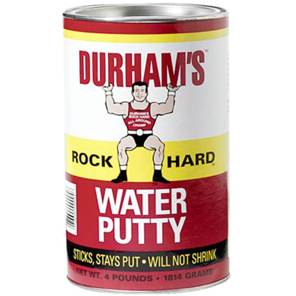 DURHAM'S Rock Hard 4 Water Putty 4lb Can
