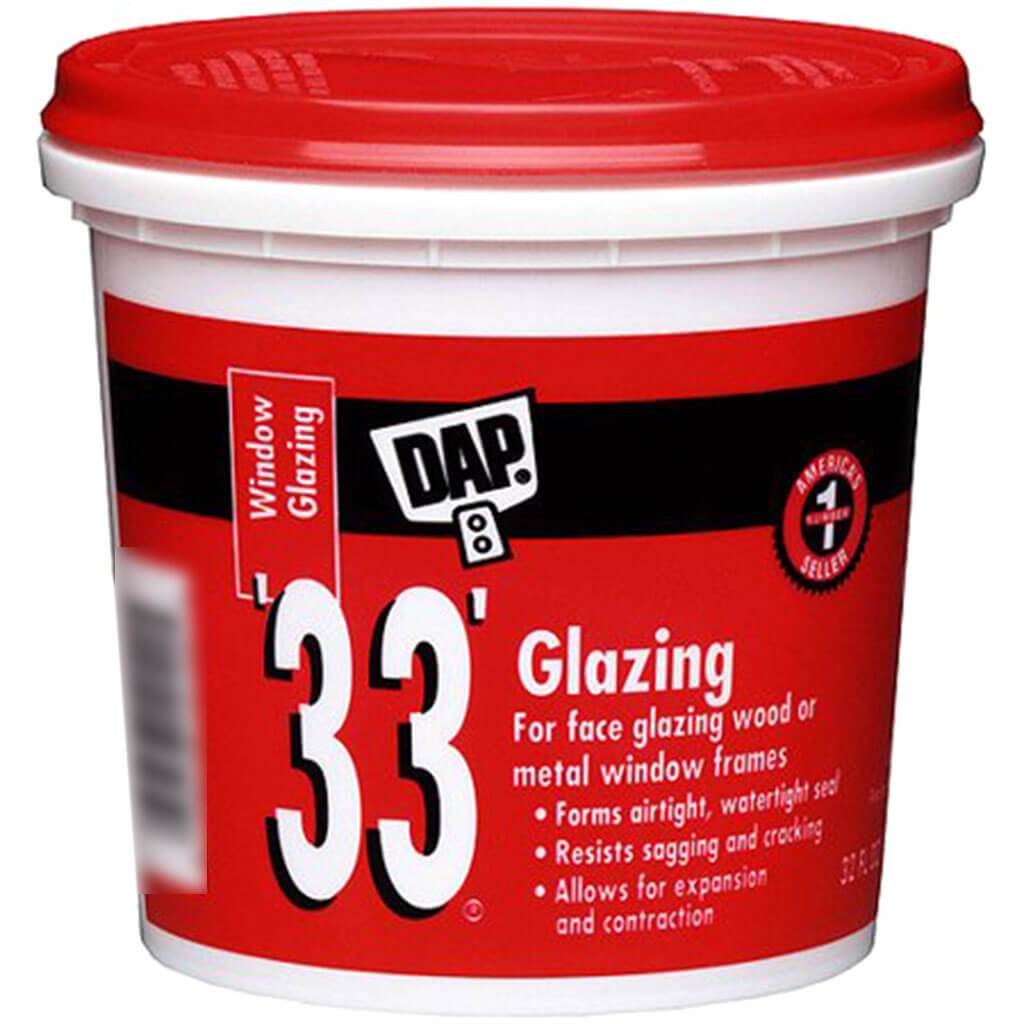 DAP Window Gazing, White, 1qt Tub